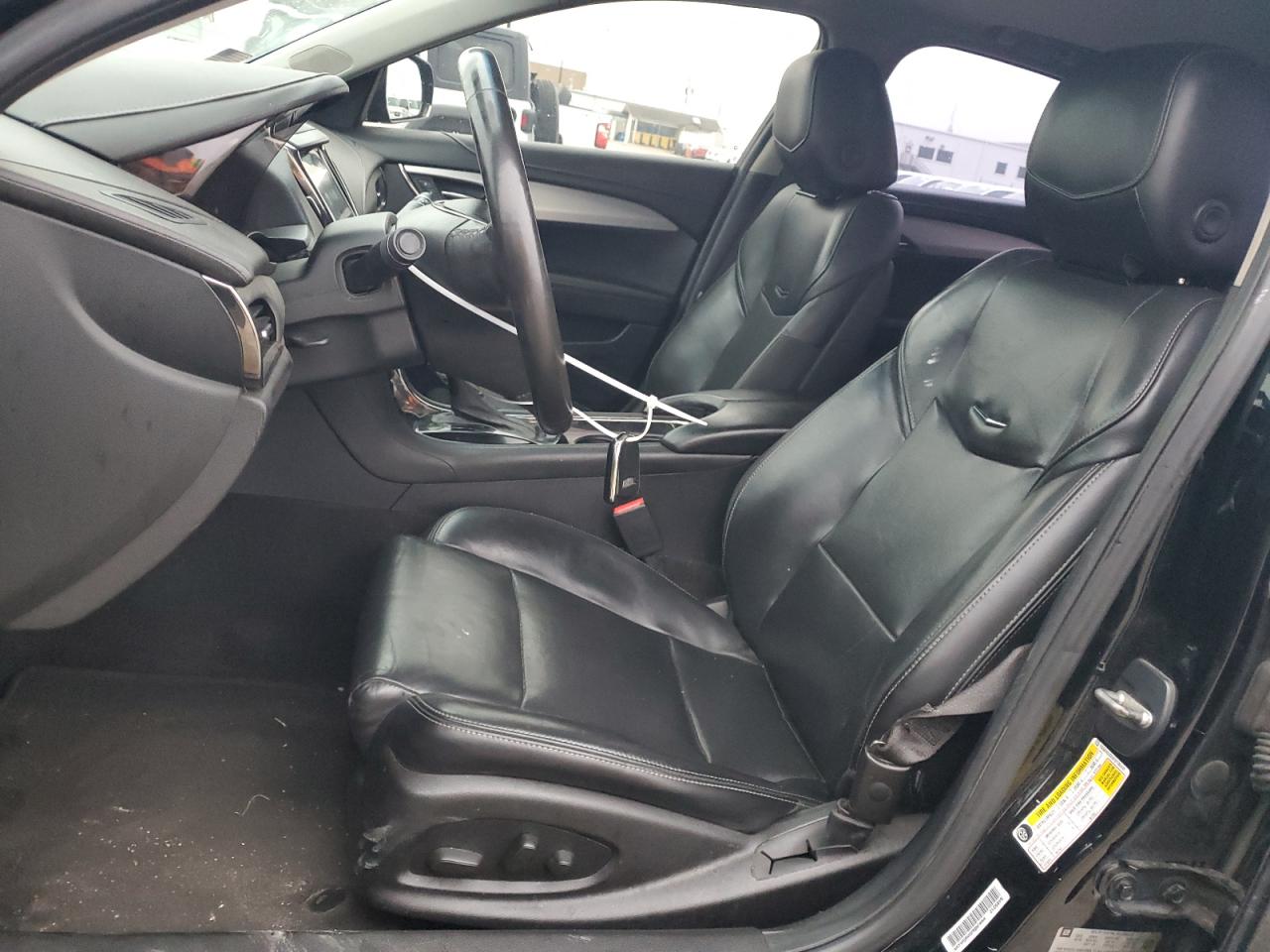 2015 Cadillac ATS VIN 1G6AH5SX0F0136449 Copart auction photo, rear end / side damage thumbnail 7