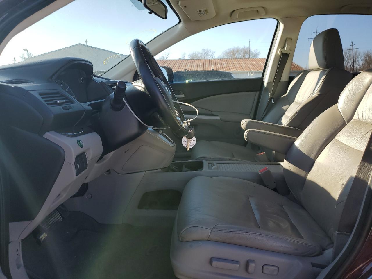 2012 Honda CR-V VIN 5J6RM4H74CL071073 Copart auction photo, rear end damage thumbnail 7