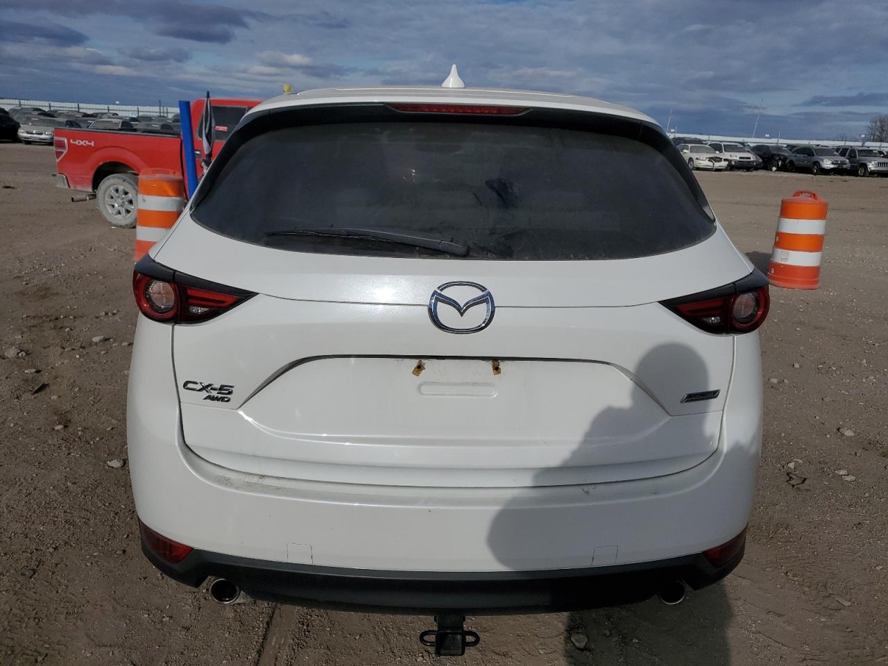 2018 Mazda CX-5 VIN JM3KFBDM5J0378405 Copart auction photo, front end / hail damage thumbnail 6