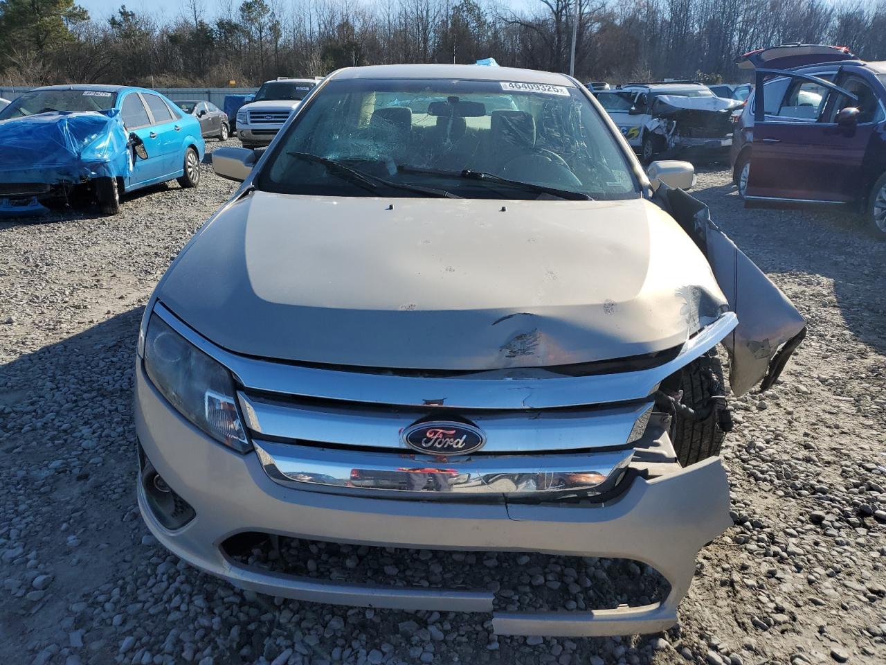 2010 Ford Fusion VIN 3FAHP0HA2AR404775 Copart auction photo, front end damage thumbnail 5