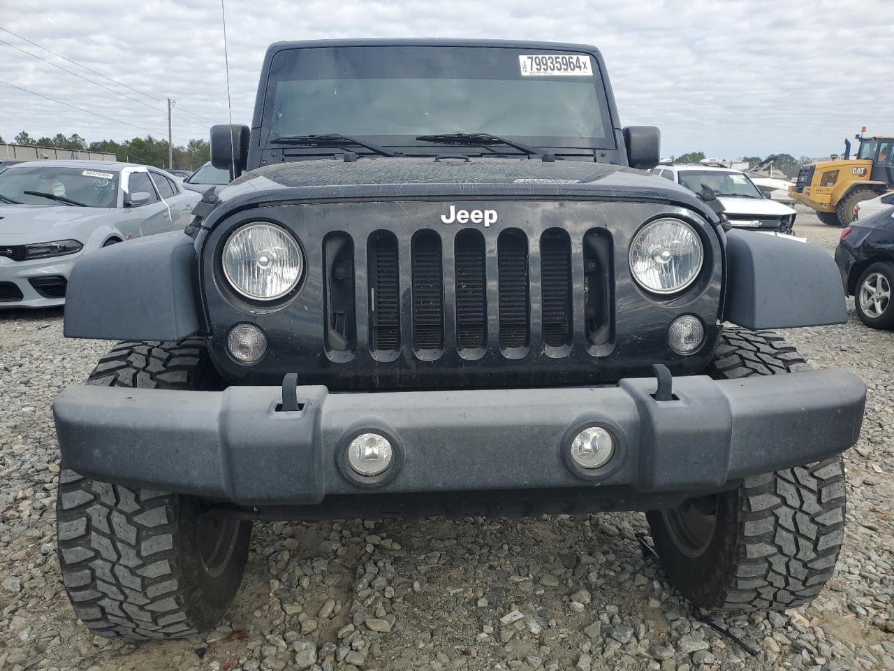 2016 Jeep Wrangler VIN 1C4BJWFG3GL157561 Copart auction photo, rear end damage thumbnail 5