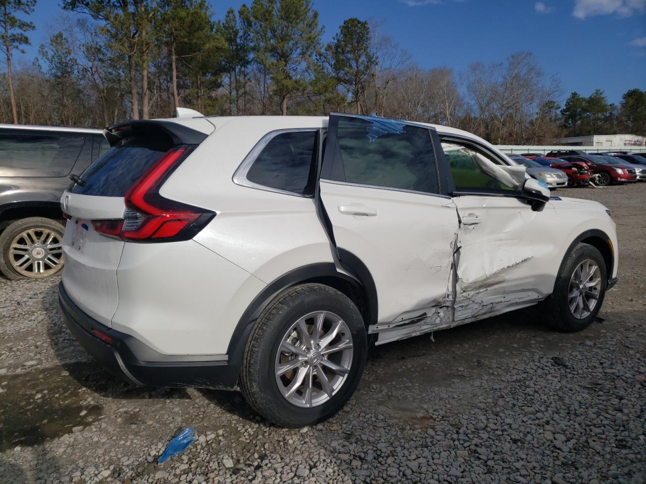 2025 Honda CR-V VIN 2HKRS3H70SH318548 Copart auction photo, side damage thumbnail 3