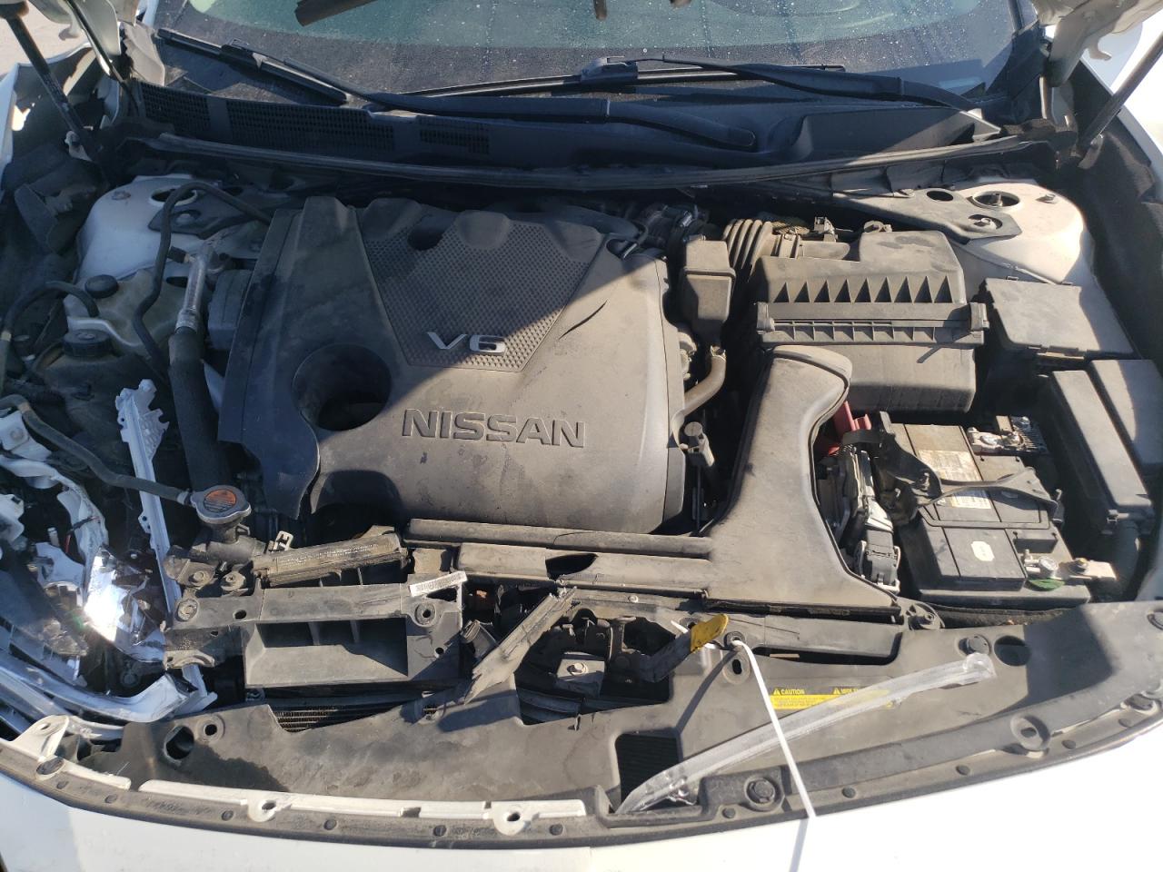 2019 Nissan Maxima VIN 1N4AA6AV5KC375128 Copart auction photo, front end / side damage thumbnail 12