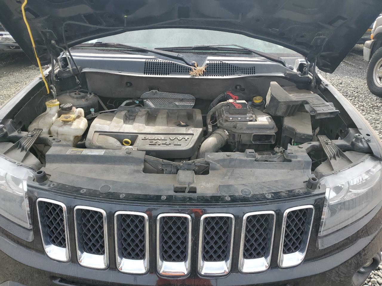 2014 Jeep Compass VIN 1C4NJDBB5ED538170 Copart auction photo, rear end / side damage thumbnail 12