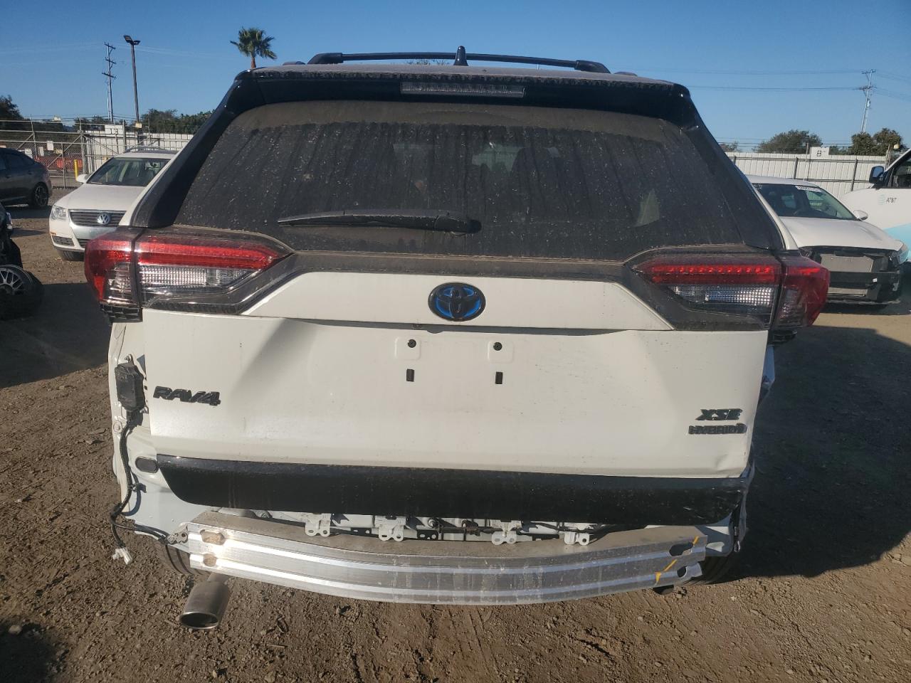 2022 Toyota RAV 4 VIN 4T3E6RFV6NU075798 Copart auction photo, rear end damage thumbnail 6
