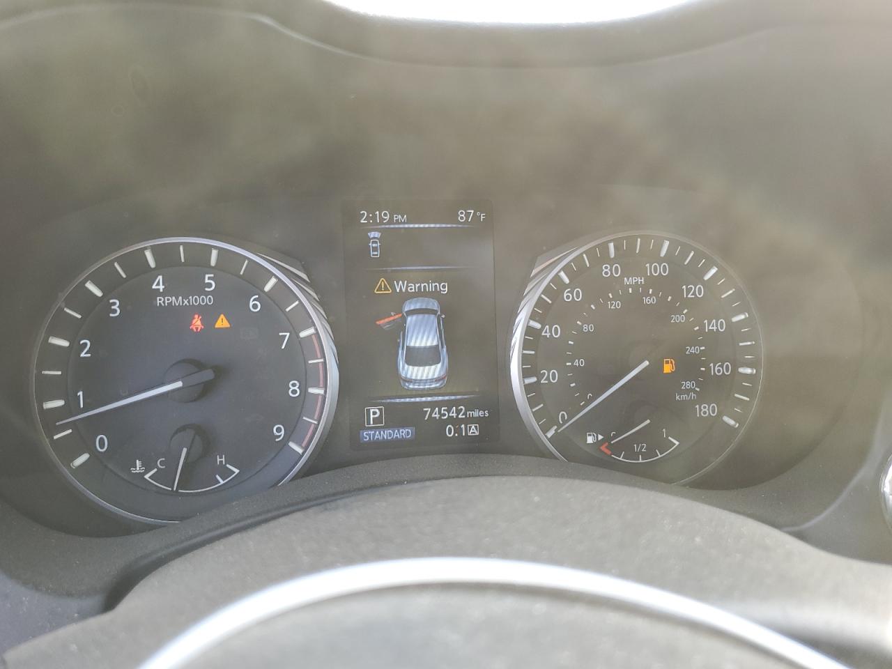 2019 Infiniti Q50 VIN JN1EV7AP3KM514645 Copart auction photo, minor dent/scratches damage thumbnail 9