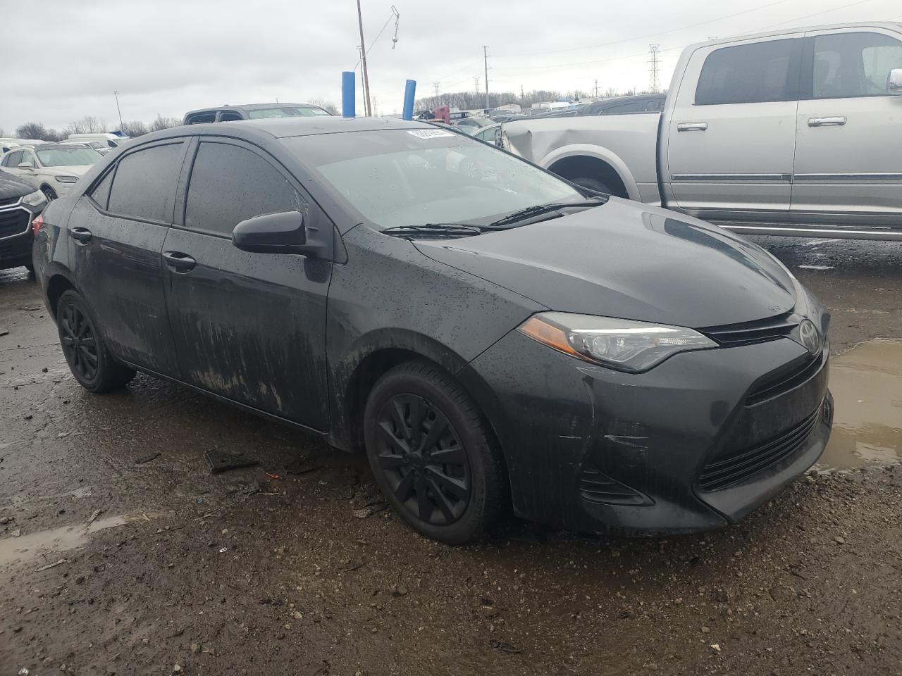2019 Toyota Corolla VIN 5YFBURHE5KP941468 Copart auction photo, all over damage thumbnail 4