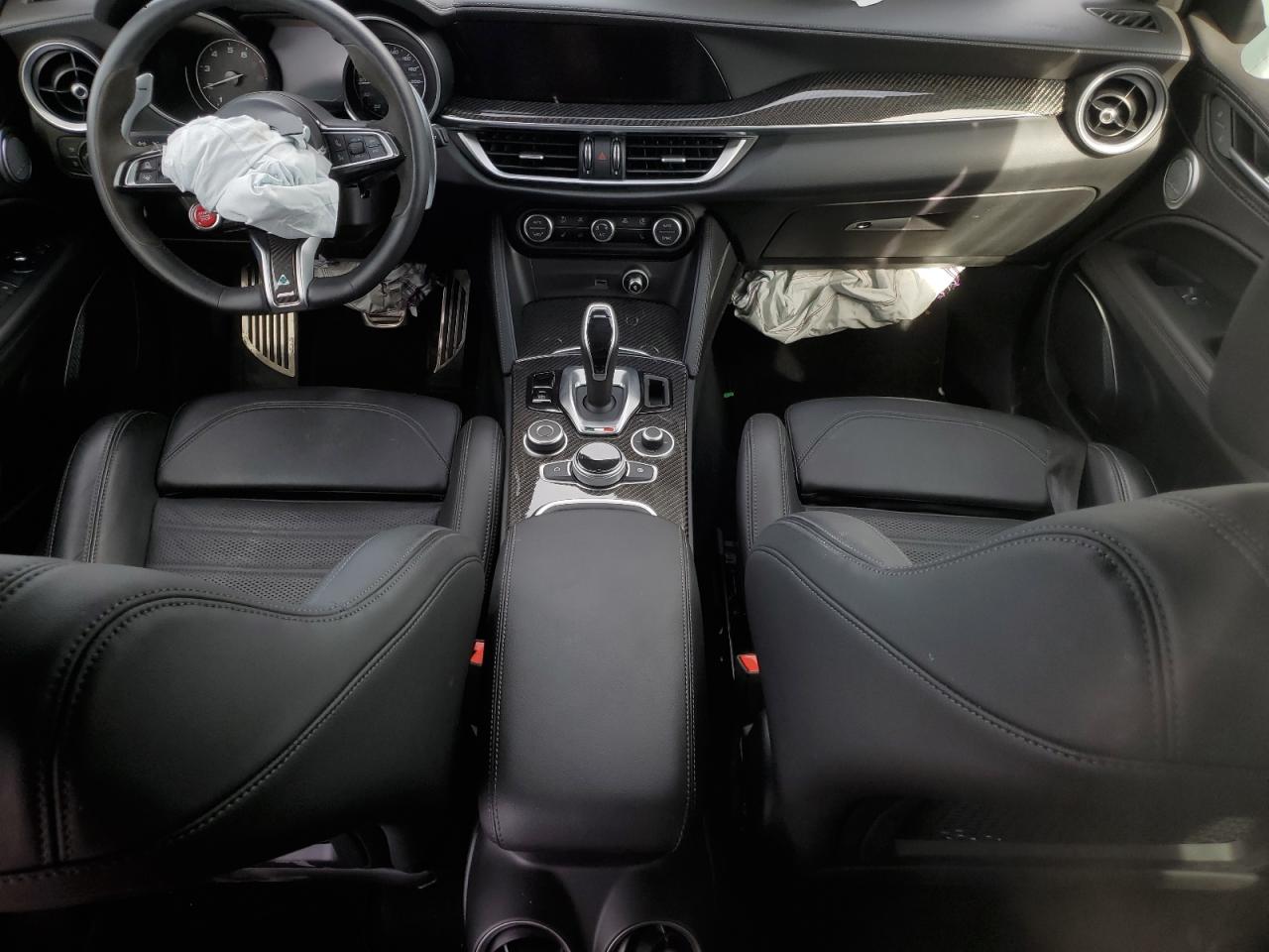 2022 Alfa Romeo Stelvio VIN ZASPAKEV3N7D46013 Copart auction photo, front end damage thumbnail 8