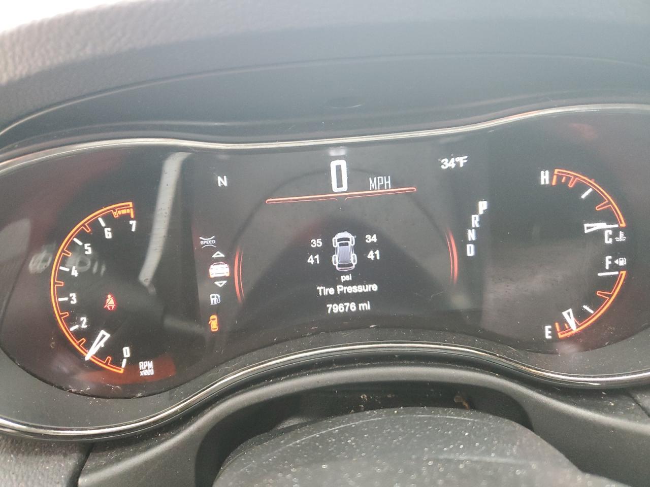 2019 Dodge Durango VIN 1C4RDJDGXKC771284 Copart auction photo, front end damage thumbnail 9