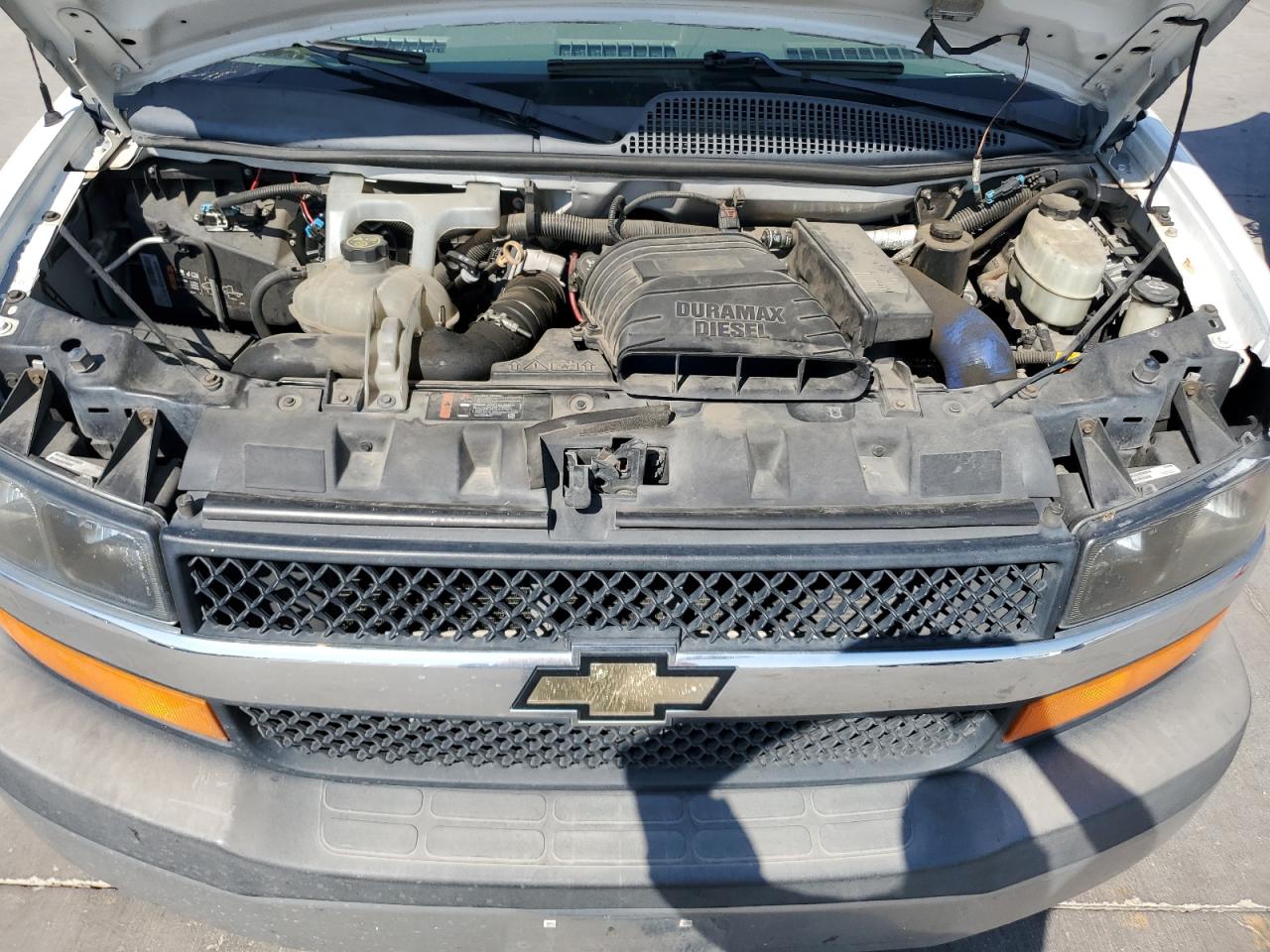 2013 Chevrolet Express VIN 1GCZGUCL6D1171786 Copart auction photo, normal wear damage thumbnail 12