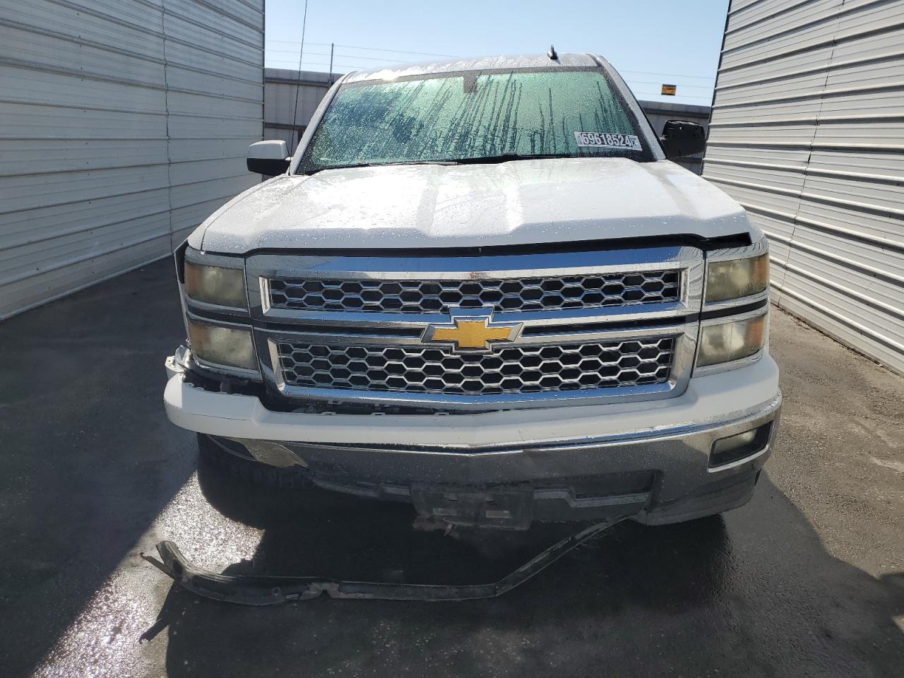 2014 Chevrolet Silverado VIN 1GCRCREHXEZ129822 Copart auction photo, all over damage thumbnail 5