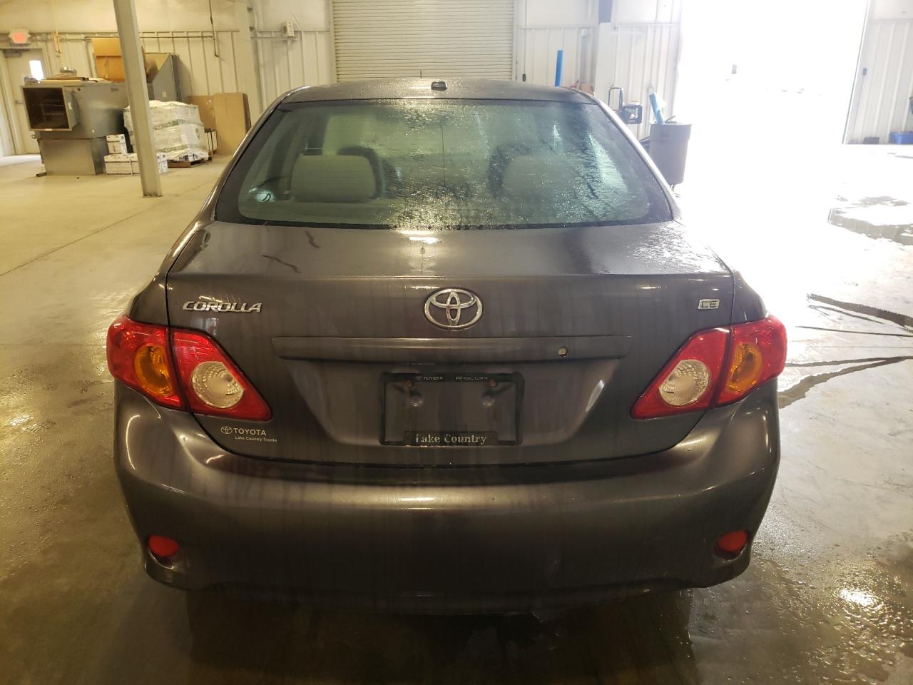 2009 Toyota Corolla VIN JTDBL40E99J029829 Copart auction photo, front end / side damage thumbnail 6