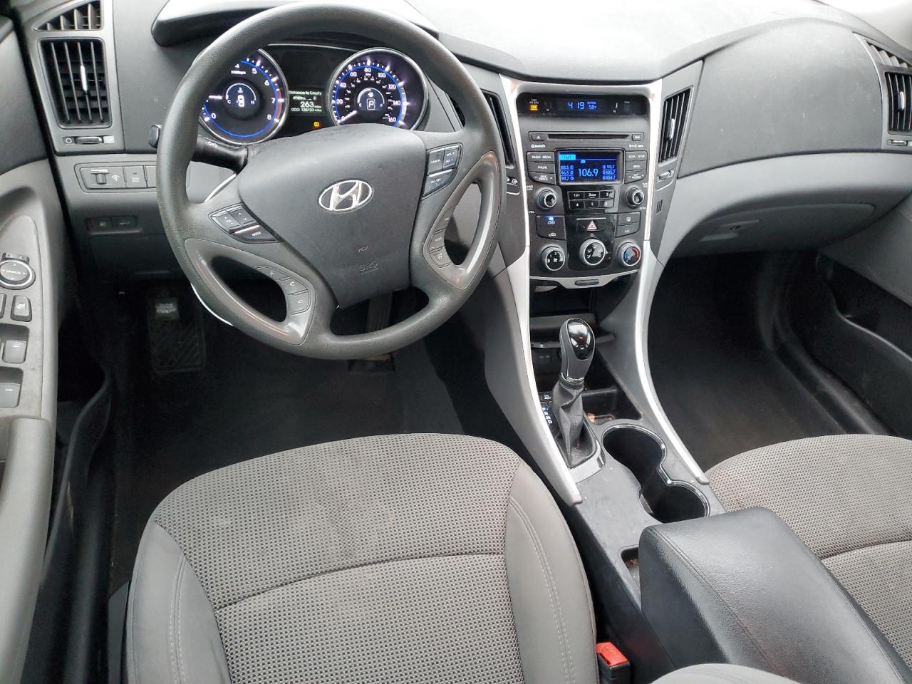 2014 Hyundai Sonata VIN 5NPEB4AC8EH873652 Copart auction photo, front end damage thumbnail 8