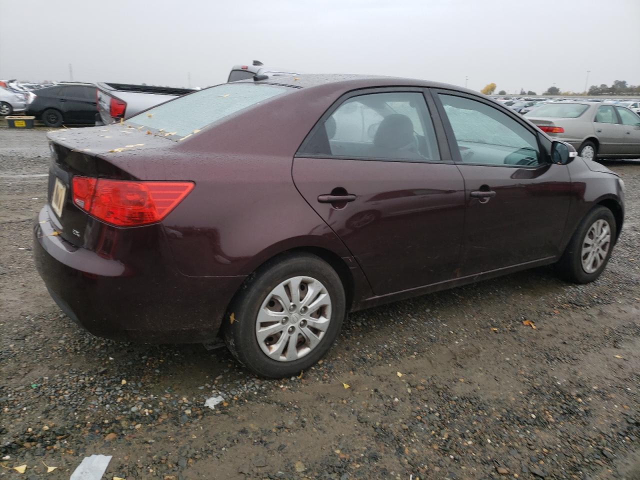 2010 KIA Forte VIN KNAFU4A26A5077866 Copart auction photo, mechanical damage thumbnail 3
