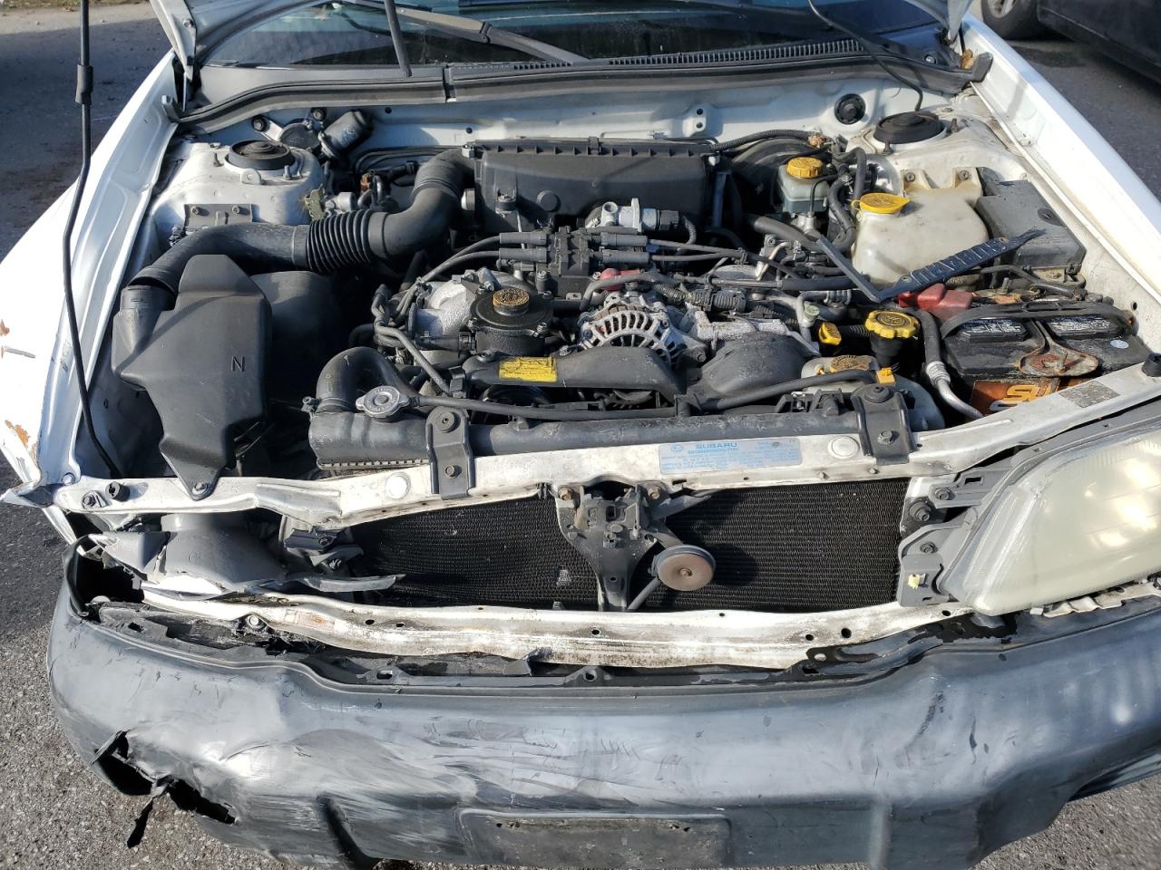 2001 Subaru Forester VIN JF1SF635X1H739550 Copart auction photo, front end damage thumbnail 12