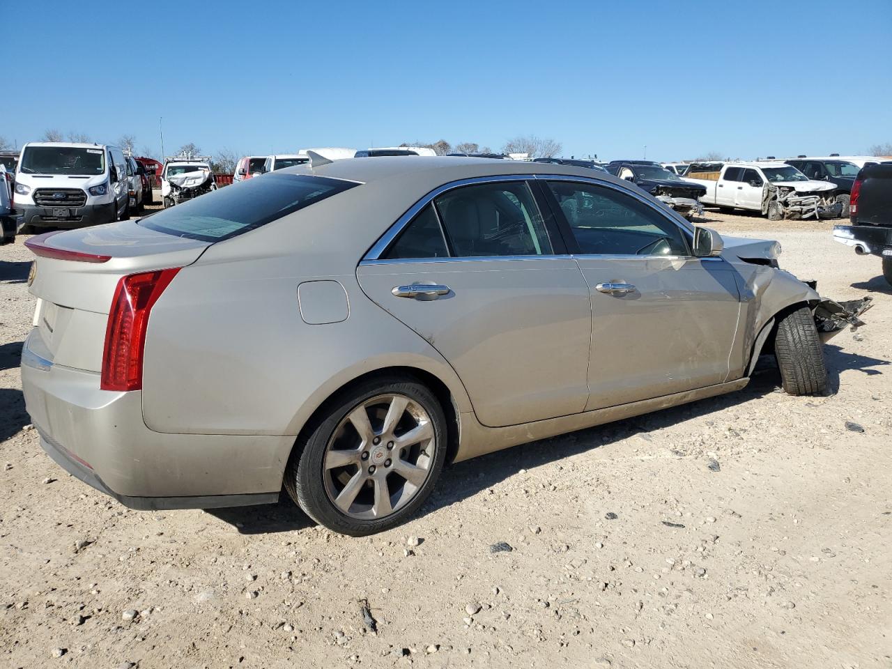 2014 Cadillac ATS VIN 1G6AB5RA0E0160882 Copart auction photo, front end / minor dent/scratches damage thumbnail 3