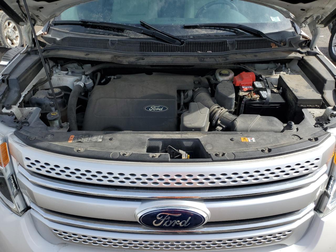 2015 Ford Explorer VIN 1FM5K8D87FGC09701 Copart auction photo, side / rear end damage thumbnail 12
