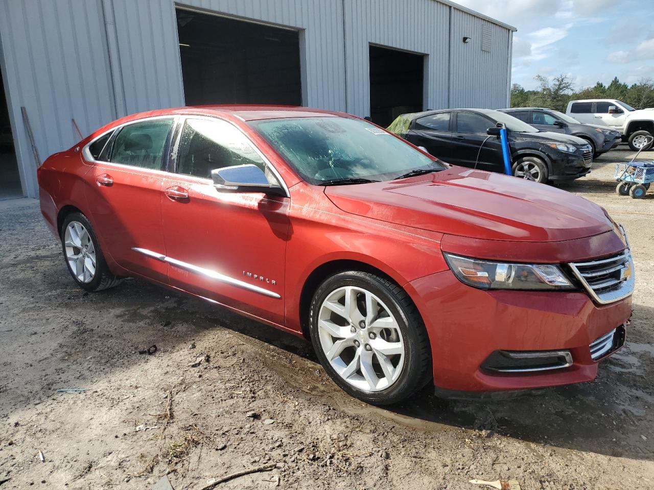2014 Chevrolet Impala VIN 2G1145SL0E9183998 Copart auction photo, front end damage thumbnail 4