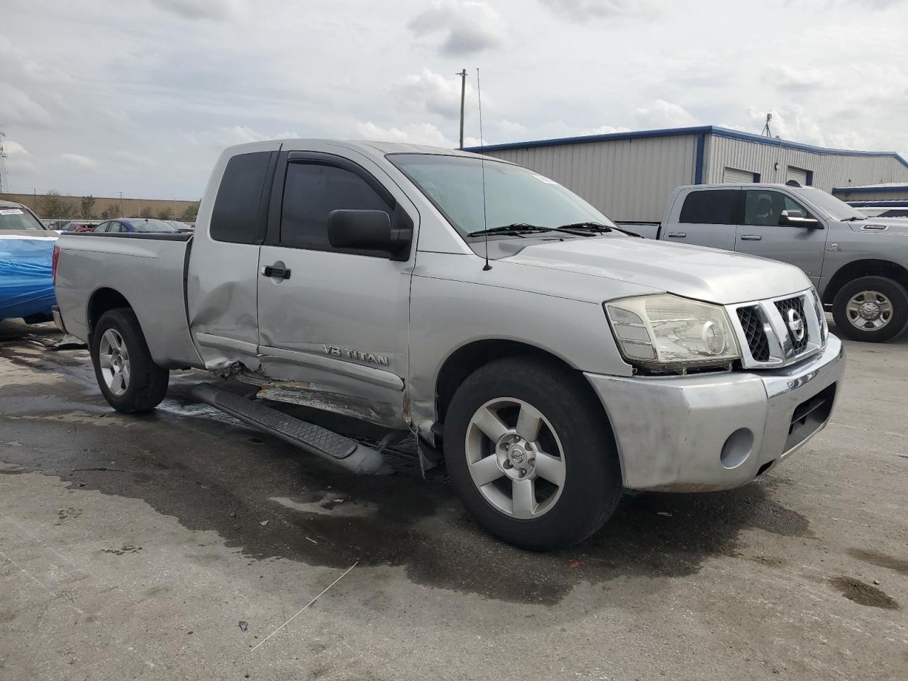 2006 Nissan Titan VIN 1N6BA06A16N571799 Copart auction photo, side / rear end damage thumbnail 4