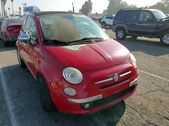 2012 Fiat 500 VIN 3C3CFFER6CT123111 Copart auction photo, burn - engine damage thumbnail 10