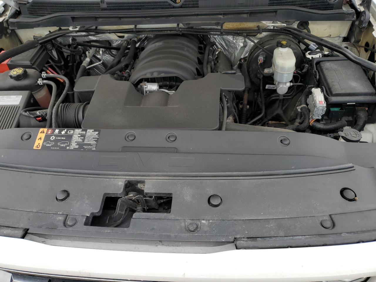 2016 GMC Sierra VIN 1GTV2NEC9GZ411080 Copart auction photo, front end / side damage thumbnail 11