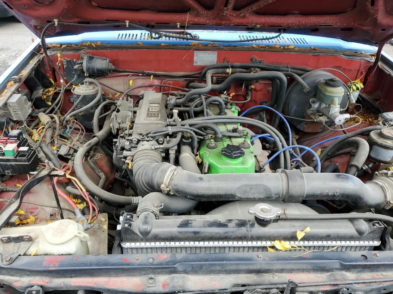1986 Toyota 4Runner VIN JT4RN62D3G0020622 Copart auction photo, mechanical damage thumbnail 11