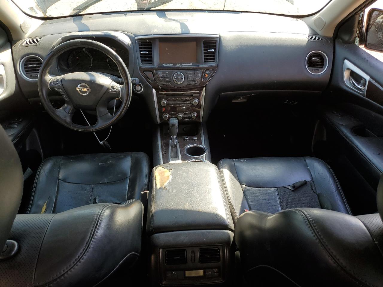 2013 Nissan Pathfinder VIN 5N1AR2MN4DC688189 Copart auction photo, water/flood / front end damage thumbnail 8