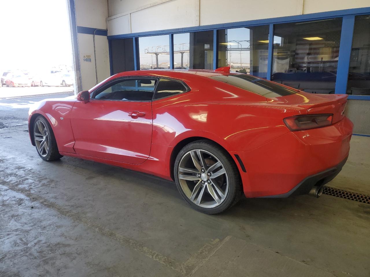 2018 Chevrolet Camaro VIN 1G1FB1RX2J0107491 Copart auction photo, front end / undercarriage damage thumbnail 2