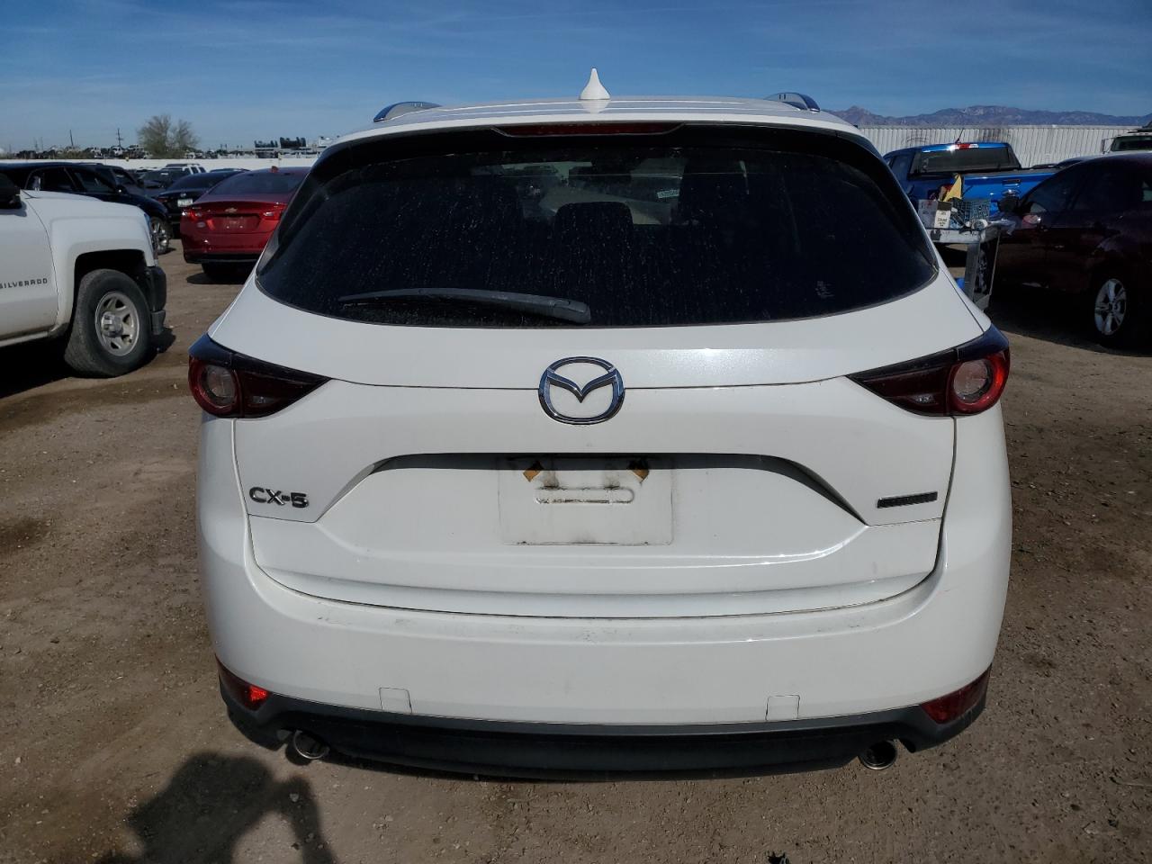 2020 Mazda CX-5 VIN JM3KFACM1L0864417 Copart auction photo, front end damage thumbnail 6