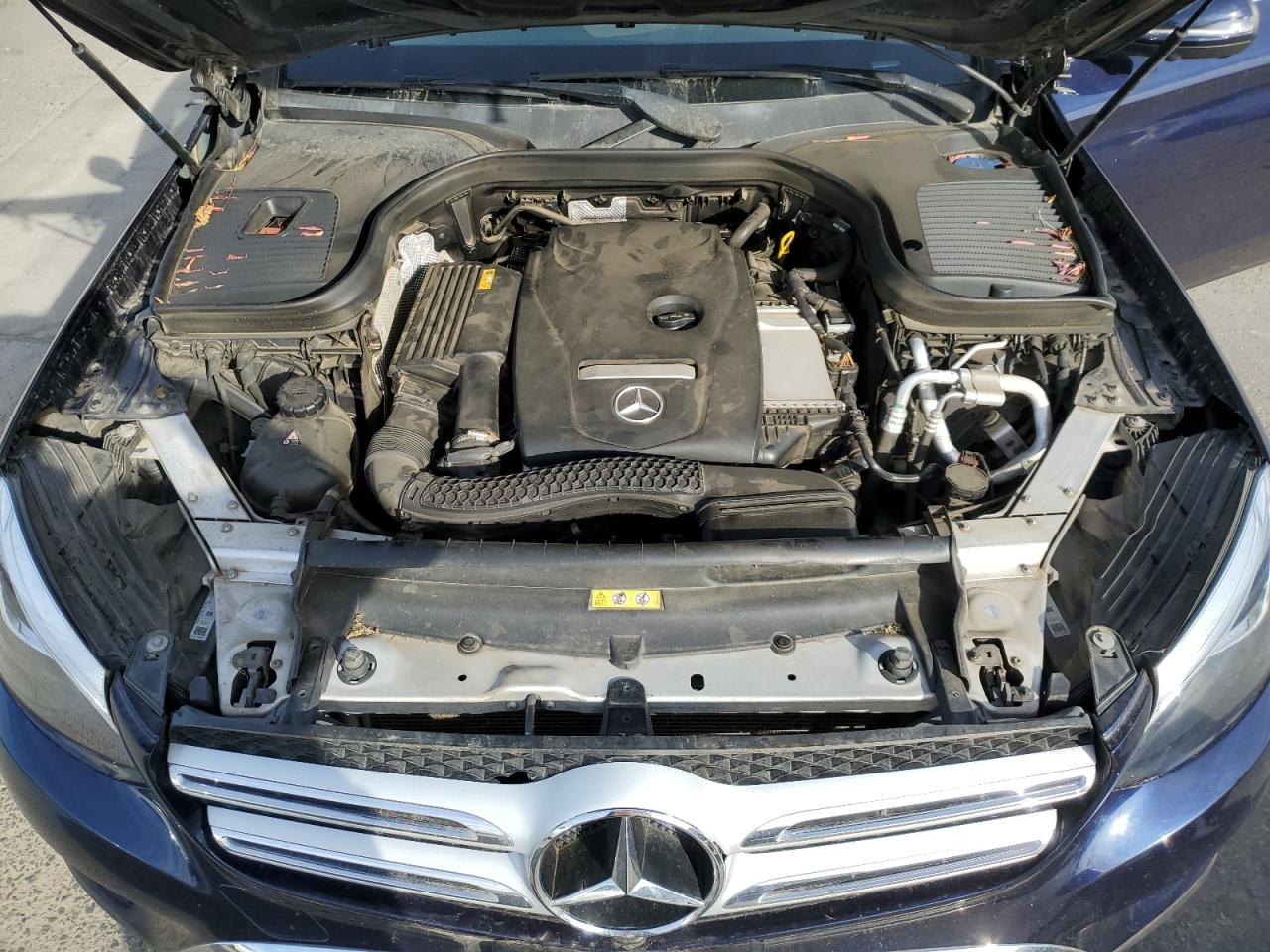 2019 Mercedes-Benz GLC VIN WDC0G4KBXKV161263 Copart auction photo, rear end damage thumbnail 12