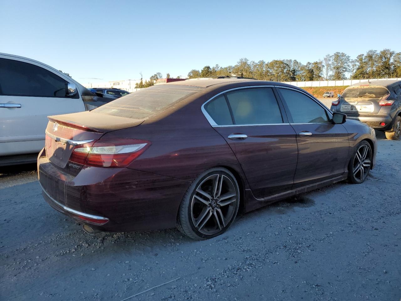 2016 Honda Accord VIN 1HGCR2F57GA229511 Copart auction photo, water/flood damage thumbnail 3