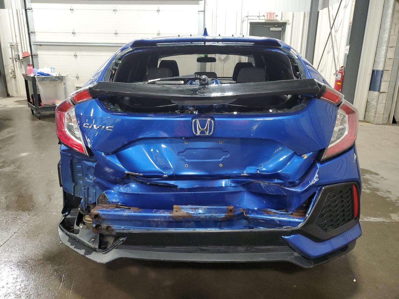 2017 Honda Civic VIN SHHFK7H50HU200434 Copart auction photo, rear end / front end damage thumbnail 6