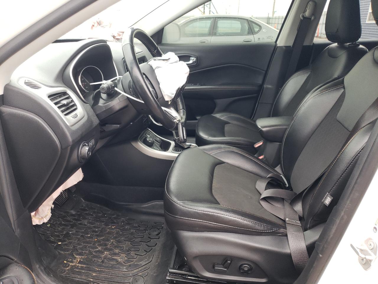 2021 Jeep Compass VIN 3C4NJDBB2MT573872 Copart auction photo, front end damage thumbnail 7