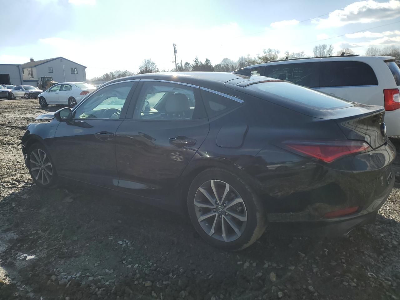 2024 Acura Integra VIN 19UDE4H28RA028752 Copart auction photo, front end / side damage thumbnail 2