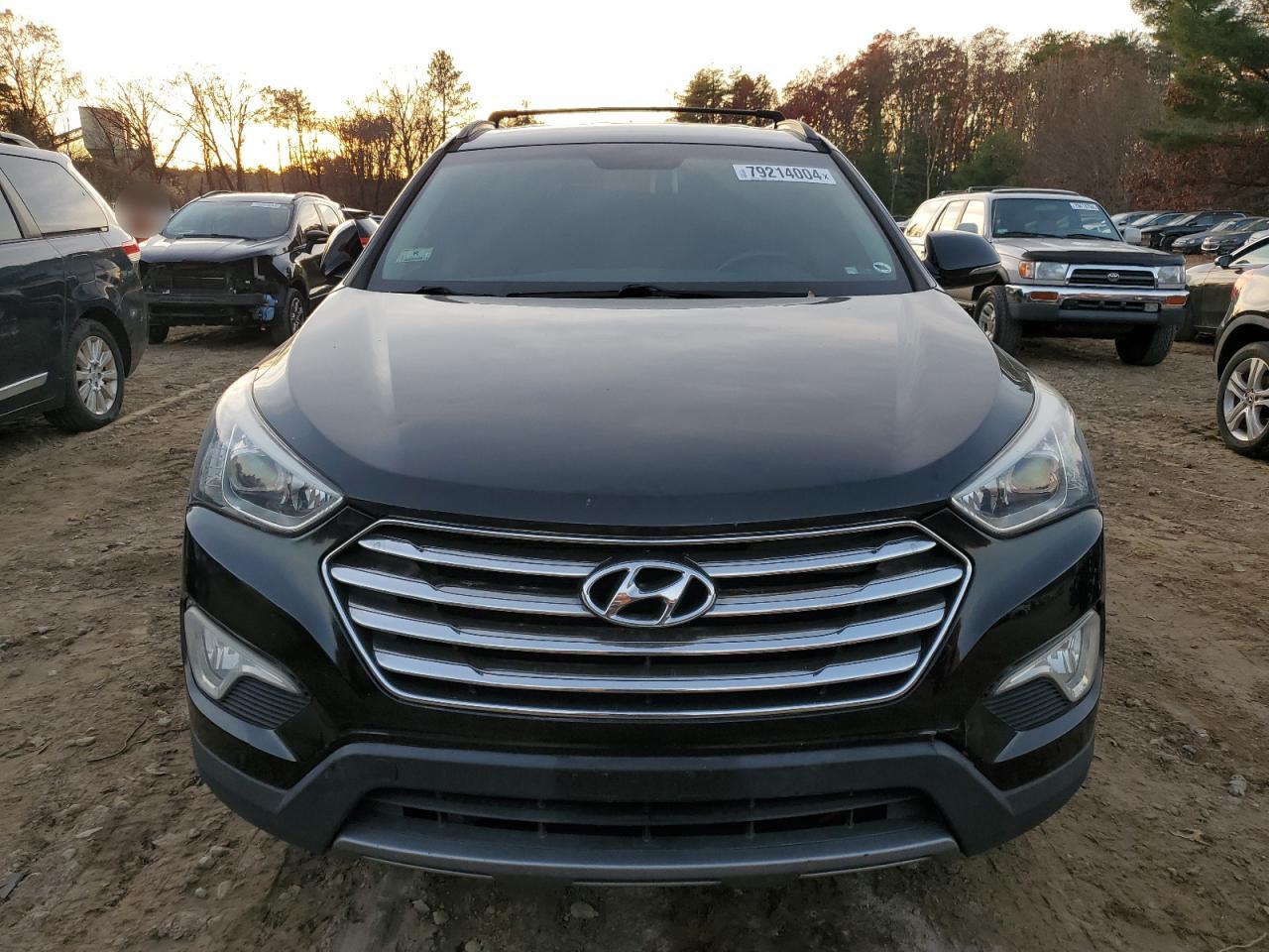 2014 Hyundai Santa Fe VIN KM8SNDHFXEU056811 Copart auction photo, mechanical damage thumbnail 5