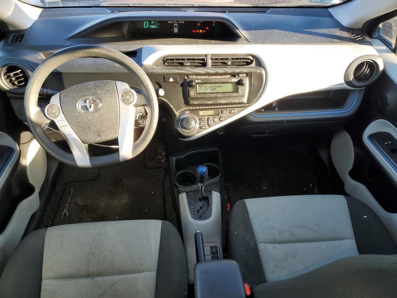 2012 Toyota Prius VIN JTDKDTB37C1501035 Copart auction photo, front end damage thumbnail 8