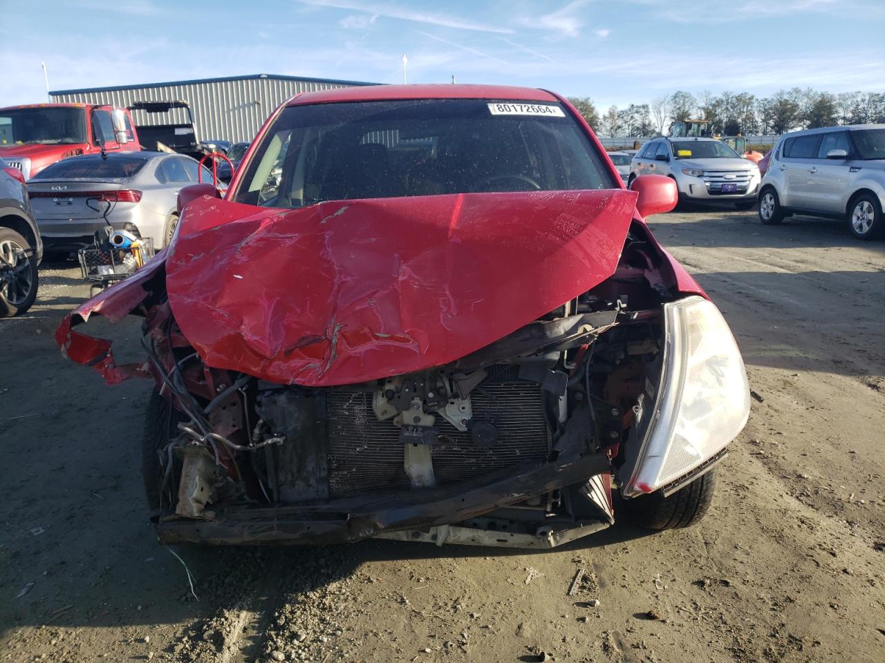2011 Nissan Versa VIN 3N1BC1CP4BL400666 Copart auction photo, all over damage thumbnail 5
