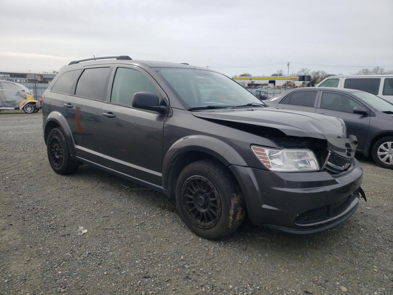 2017 Dodge Journey VIN 3C4PDCAB9HT522175 Copart auction photo, front end / side damage thumbnail 4