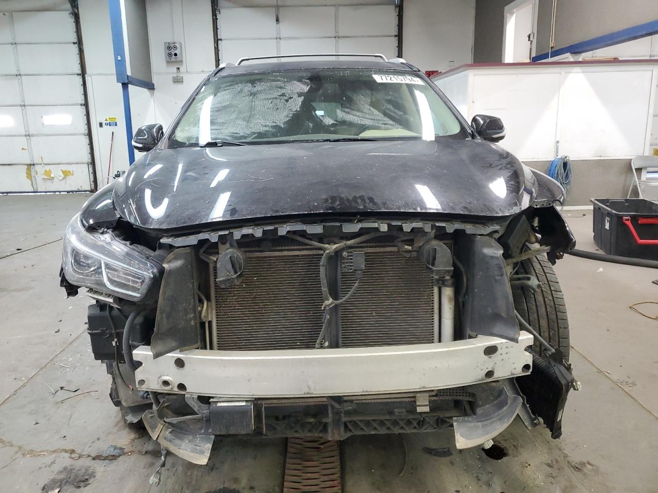 2018 Infiniti QX60 VIN 5N1DL0MM4JC513057 Copart auction photo, front end damage thumbnail 5