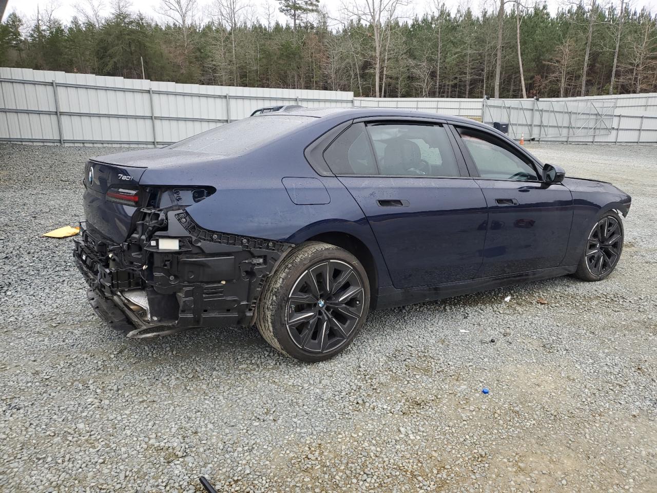 2023 BMW 7er VIN WBA33EJ04PCN52350 Copart auction photo, all over damage thumbnail 3