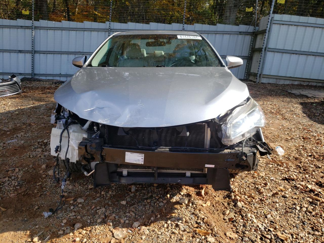 2017 Toyota Camry VIN 4T1BF1FKXHU305690 Copart auction photo, front end damage thumbnail 5