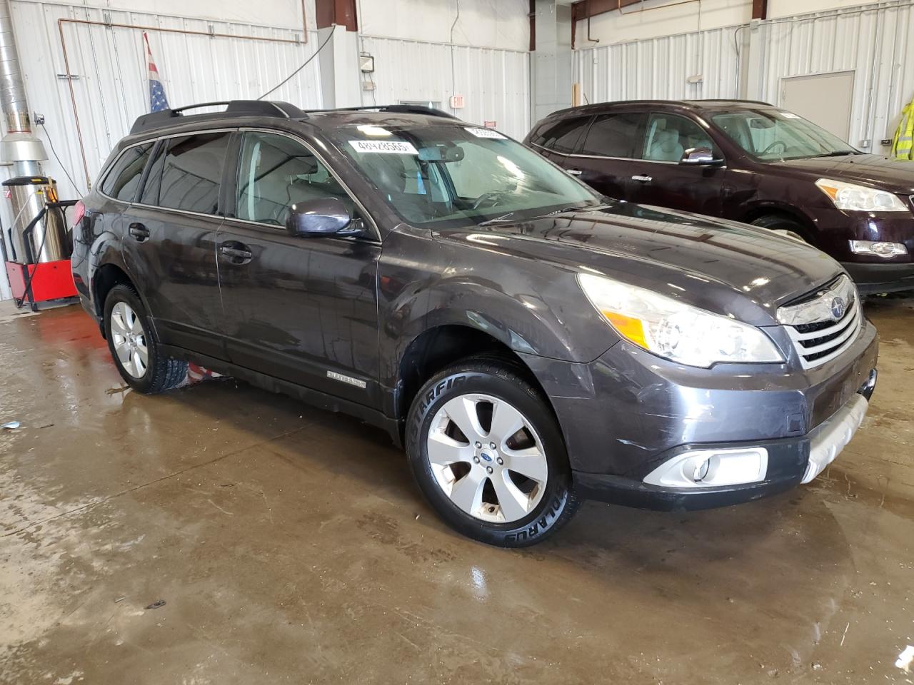2012 Subaru Outback VIN 4S4BRCKC4C3224376 Copart auction photo, front end damage thumbnail 4