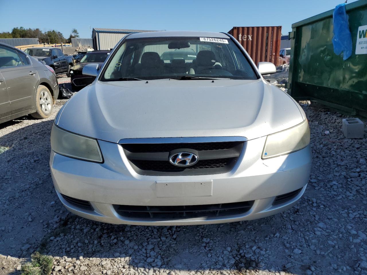 2008 Hyundai Sonata VIN 5NPET46C58H354942 Copart auction photo, rear end damage thumbnail 5