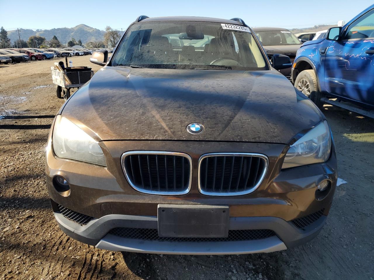 2013 BMW X1 VIN WBAVM1C55DVW46406 Copart auction photo, side damage thumbnail 5