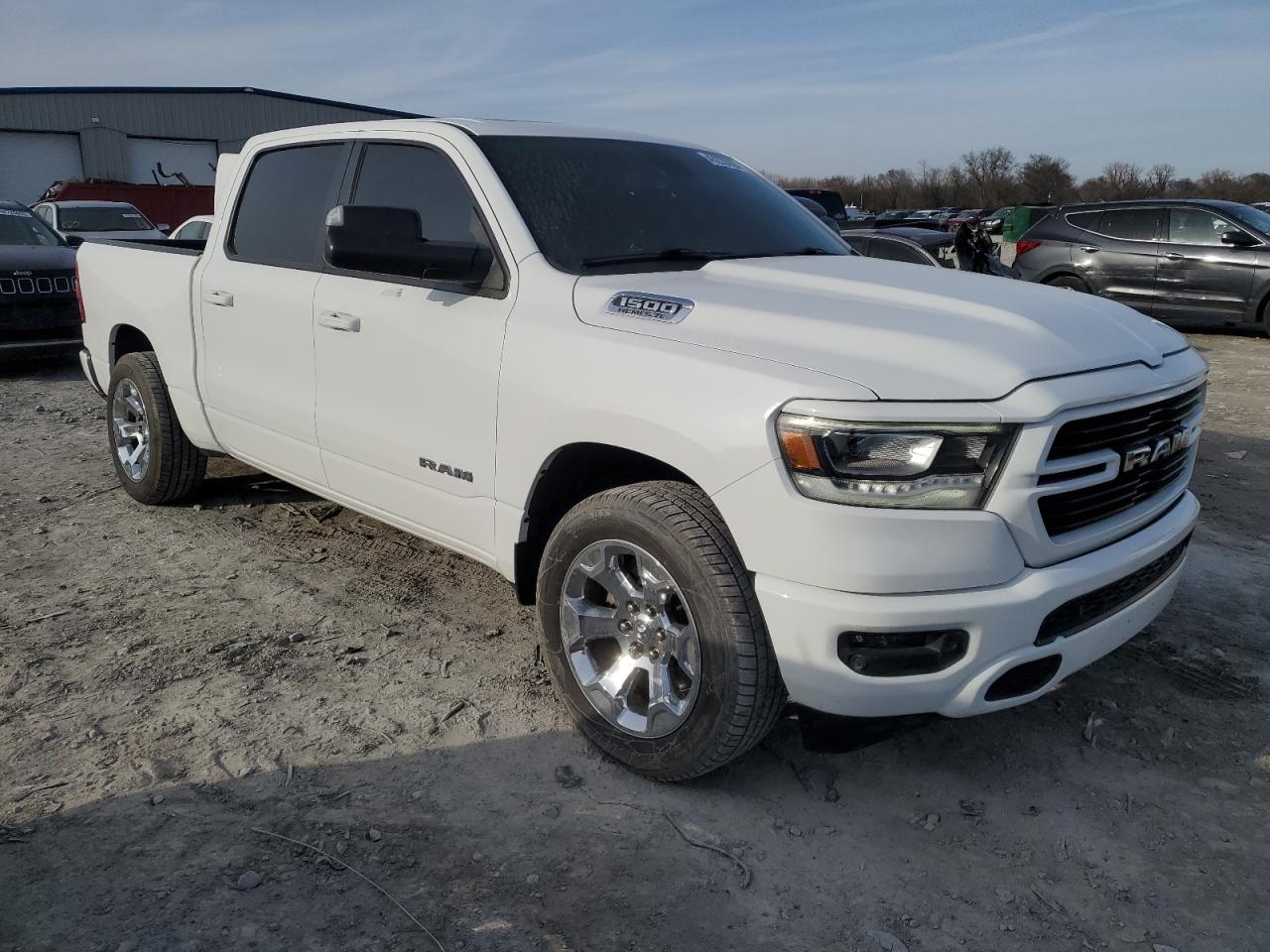 2019 RAM 1500 VIN 1C6SRFFT2KN606626 Copart auction photo, side damage thumbnail 4