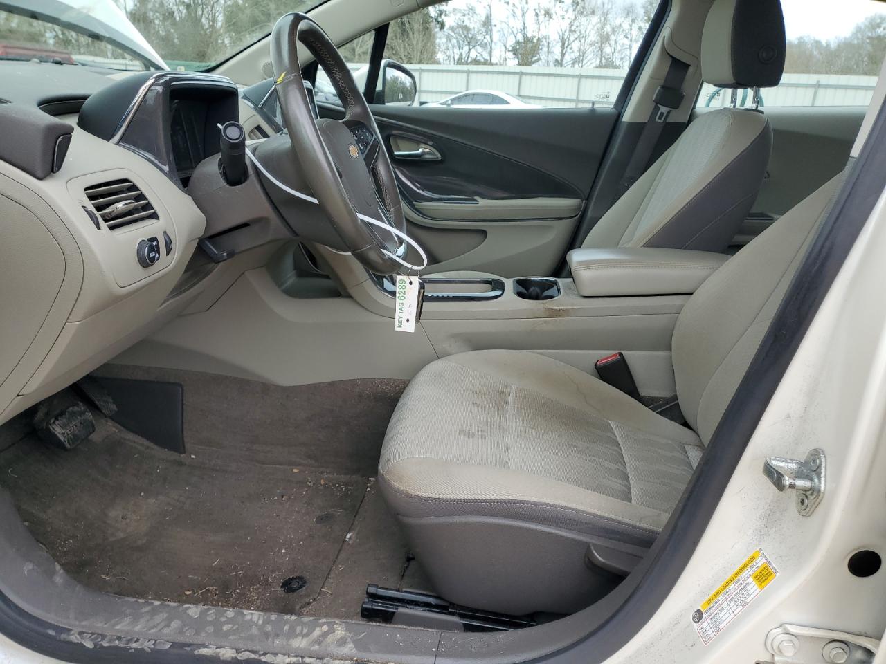 2013 Chevrolet Volt VIN 1G1RC6E46DU107882 Copart auction photo, front end damage thumbnail 7