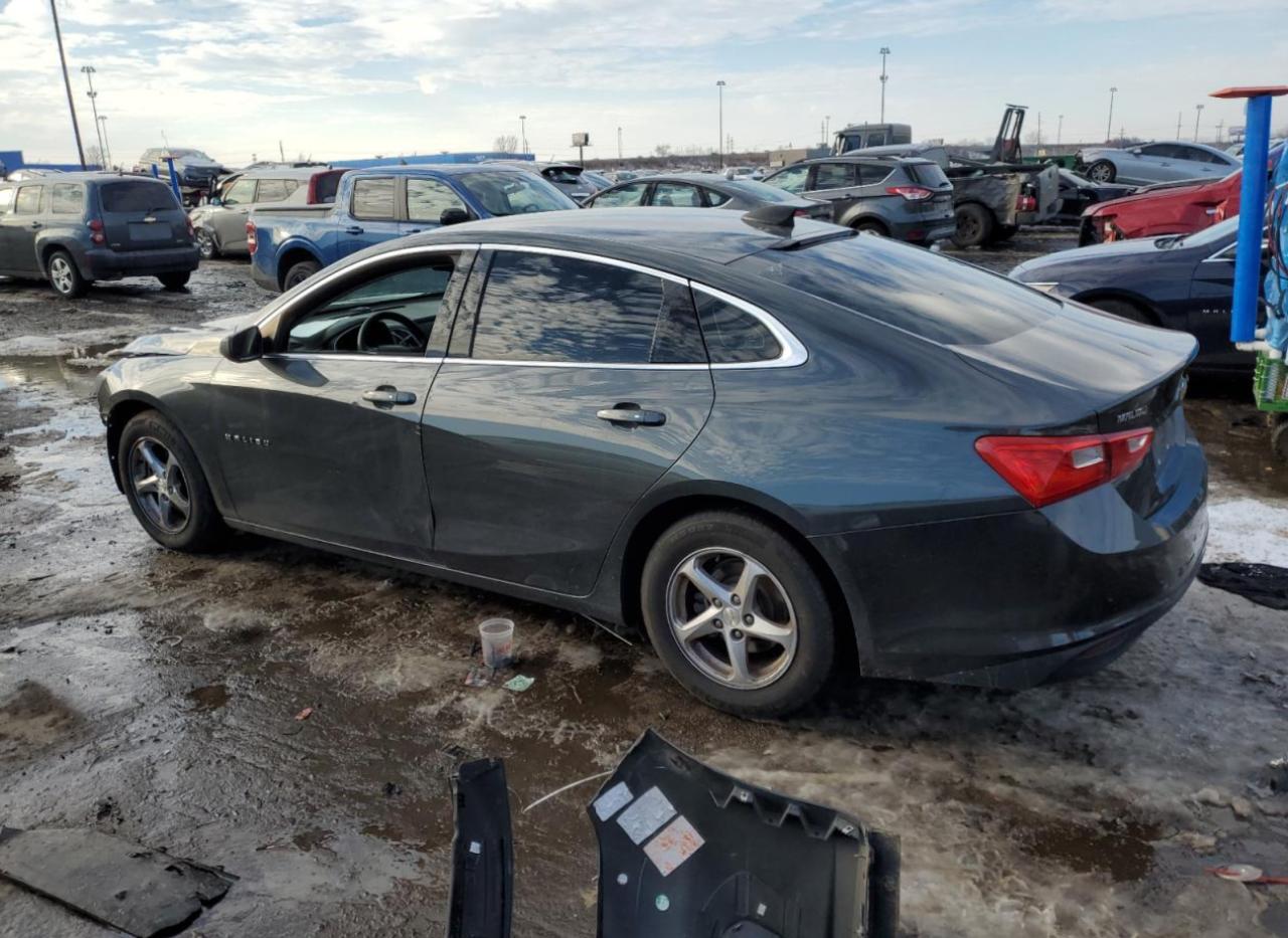 2018 Chevrolet Malibu VIN 1G1ZB5ST3JF218415 Copart auction photo, front end / side damage thumbnail 2