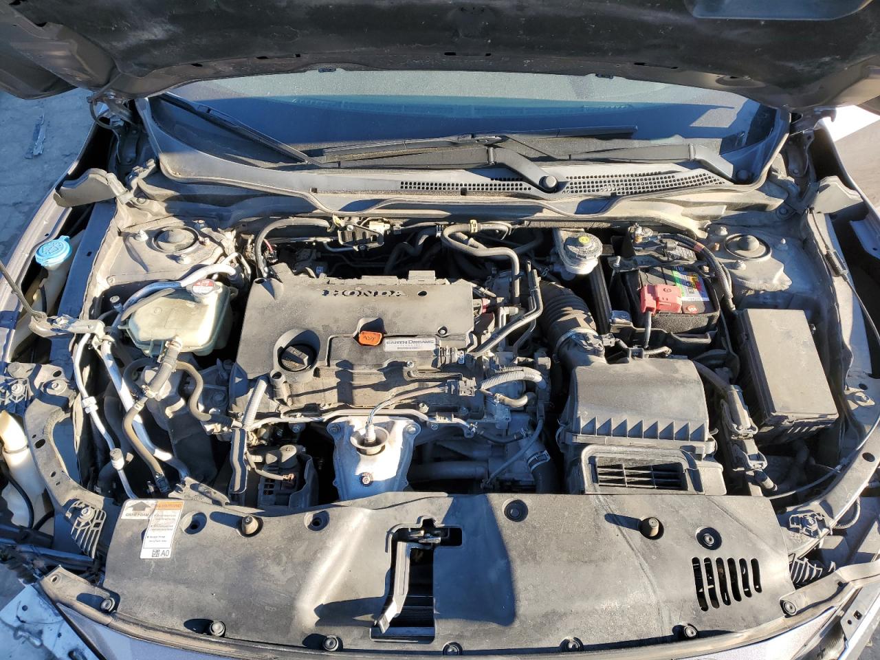 2016 Honda Civic VIN 19XFC2F7XGE065165 Copart auction photo, front end damage thumbnail 12