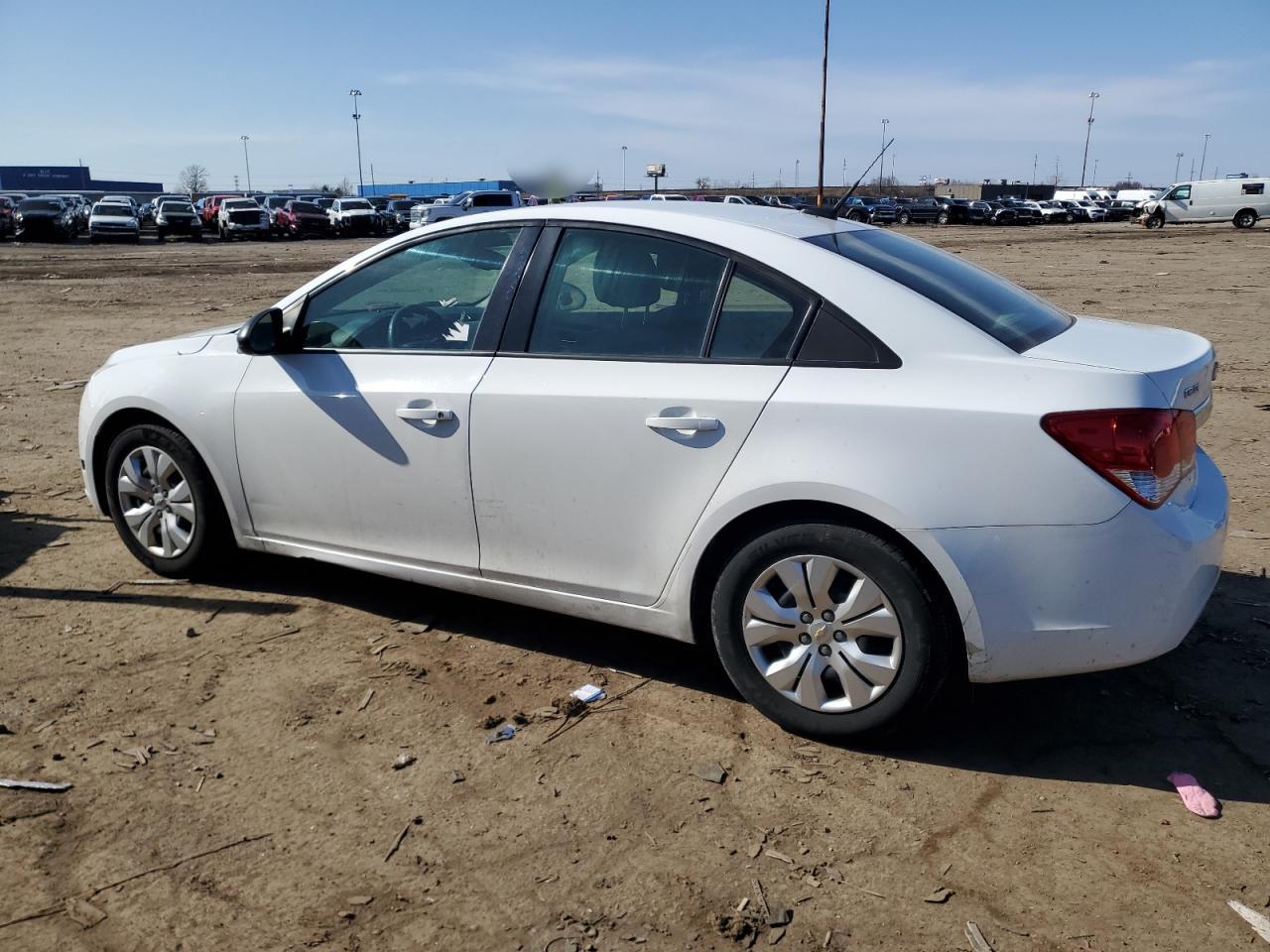 2014 Chevrolet Cruze VIN 1G1PA5SH4E7449703 Copart auction photo, front end / side damage thumbnail 2