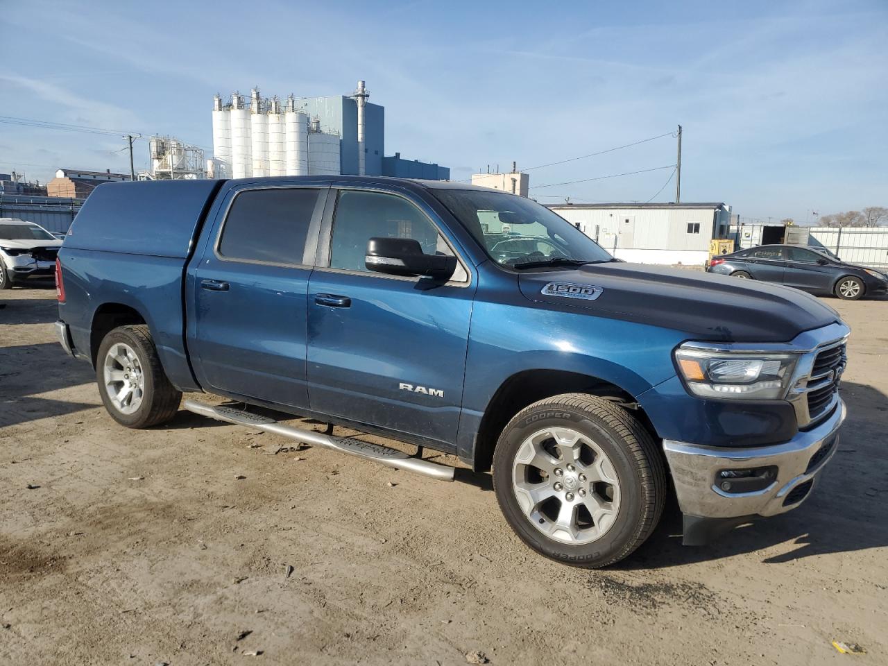 2021 RAM 1500 VIN 1C6SRFFT4MN636214 Copart auction photo, side damage thumbnail 4